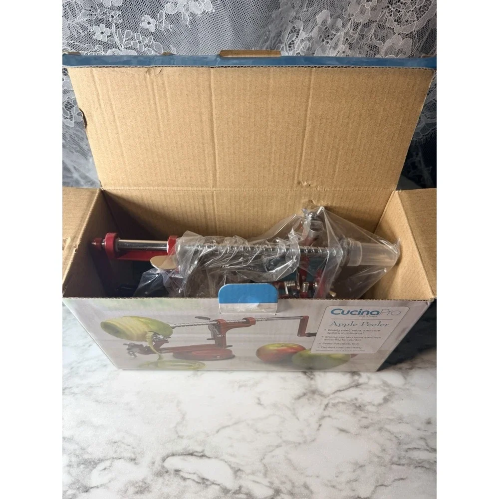 Cucina Pro Apple Fruit Vegetable Peeler Easy Peel‎ New in Opened Box (P2903)
